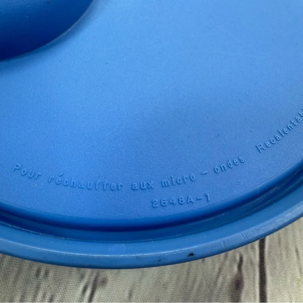 tupperware crystalware small seal w cap replacement sz 1